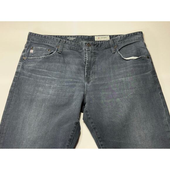 AG Adriano Goldschmied Men's The Graduate Tailored Leg Blue Jeans - Size 38x29 - Picture 3 of 8